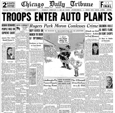 Chicago Daily Tribune February 2, 1937