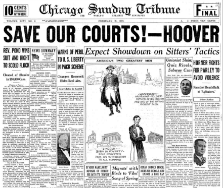 Chicago Suday Tribune February 21, 1937