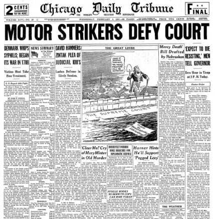 Chicago Daily Tribune Feb 3, 1937