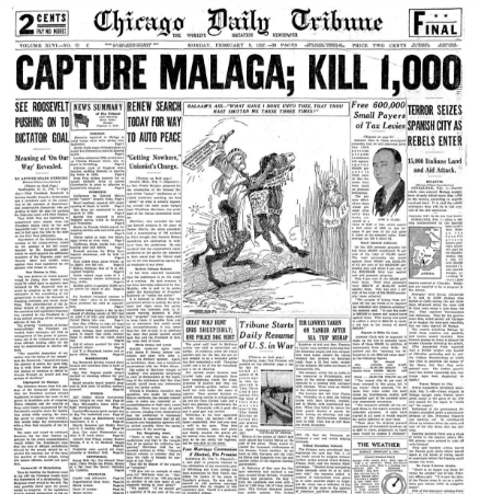 Chicago Daily Tribune February 8, 1937