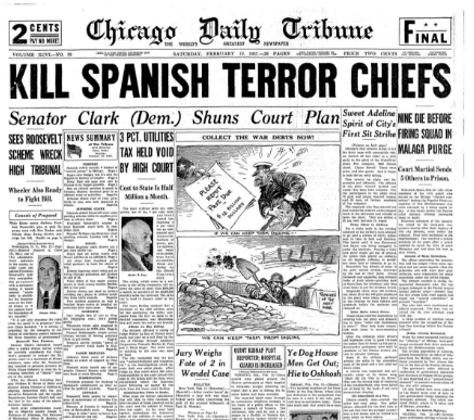 Chicago Daily Tribune February 13, 1937