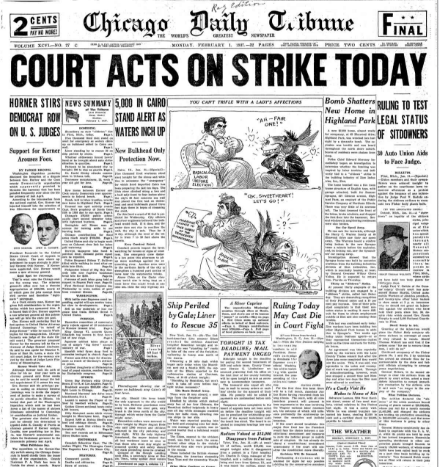 Chicago Daily Tribune February 1, 1937