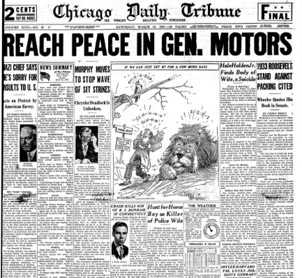 Chicago Daily Tribune March 13, 1937