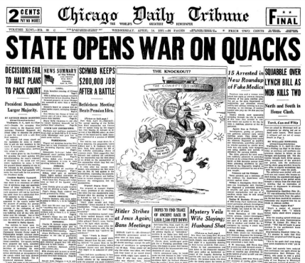 Chicago Daily Tribune April 14, 1937