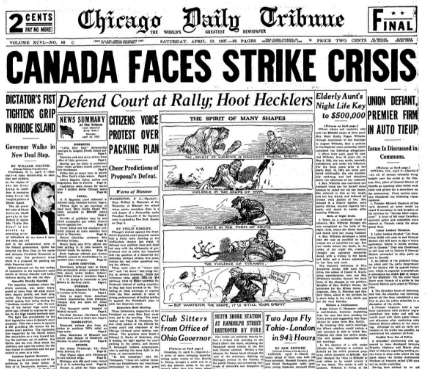 Chicago Daily Tribune April 10, 1937