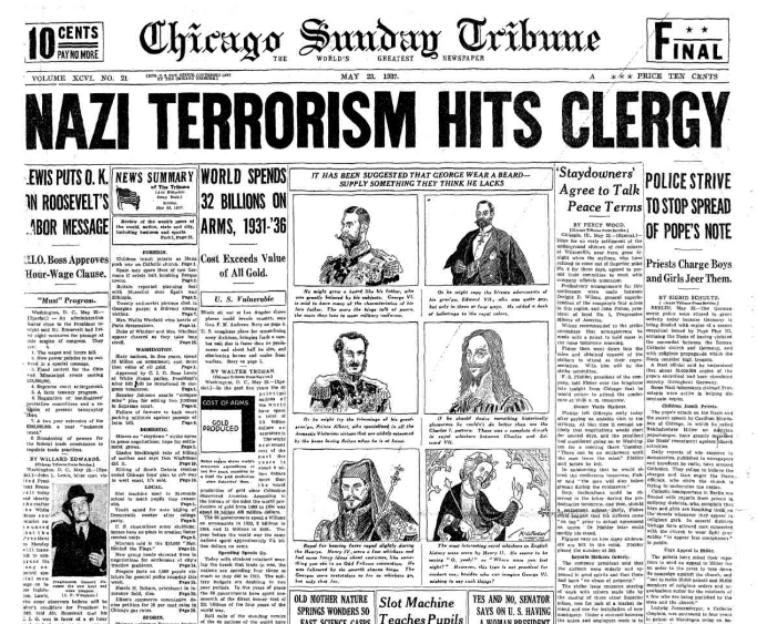 Chicago Daily Tribune May 23, 1937