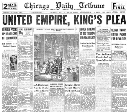 Chicago Daily Tribune May 13, 1937