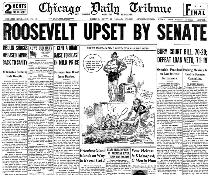 Chicago Daily Tribune July 23, 1937