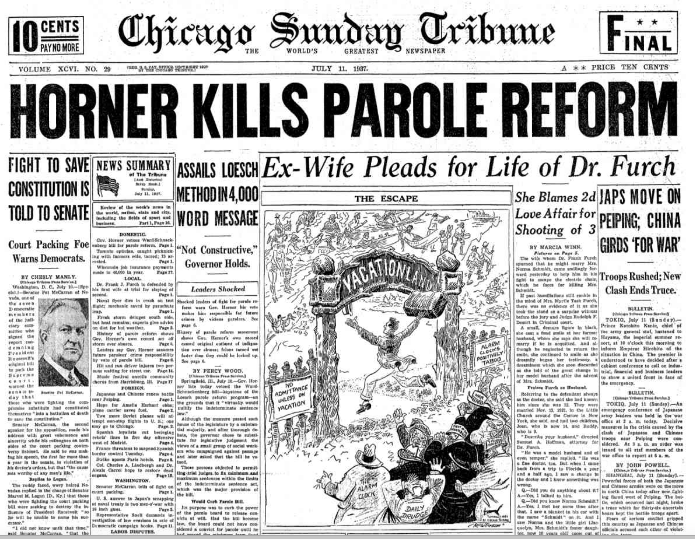 Chicago Daily Tribune July 11, 1937