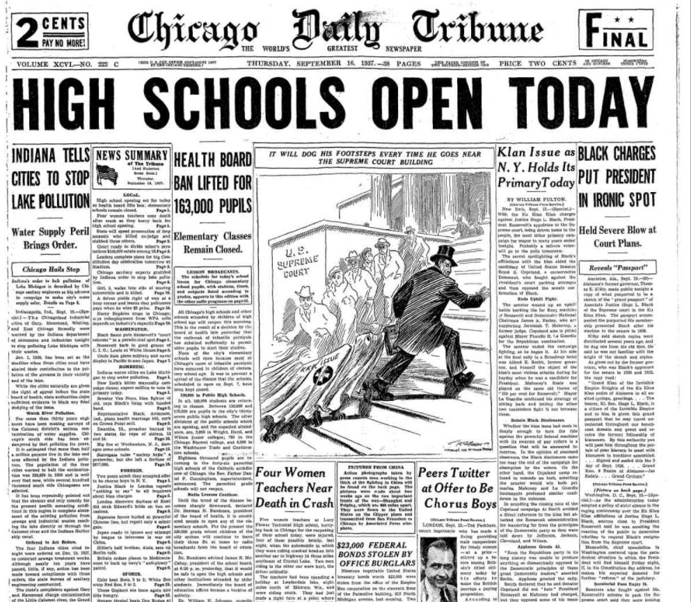 Chicago Daily Tribune Sept 16, 1937