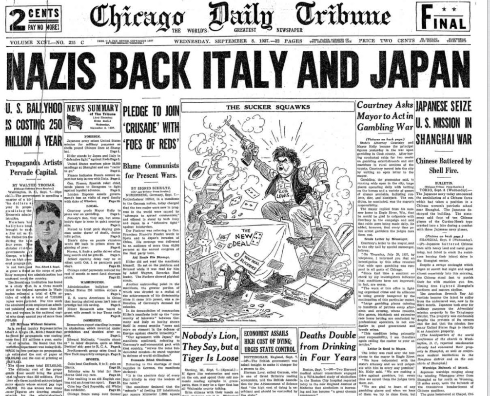 Chicago Daily Tribune Sept 8, 1937