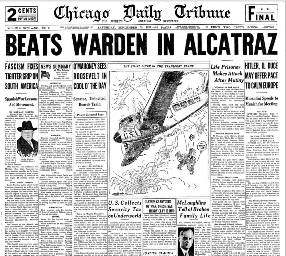 Chicago Daily Tribune Sept 25, 1937